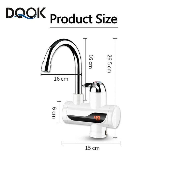 Electric Hot Water Heater Faucet